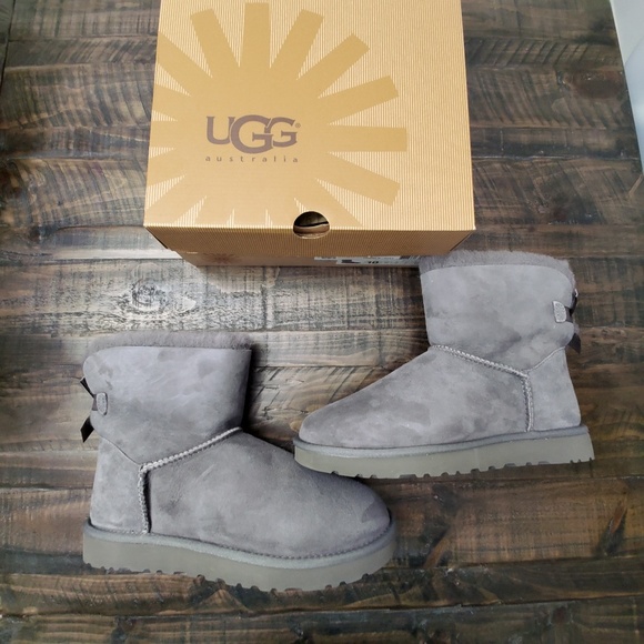 UGG Shoes - UGG Mini Bailey Bow Boots | 10